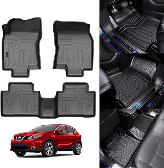 KUST All Weather Floor Mats for Nissan Rogue 20142020 (Not