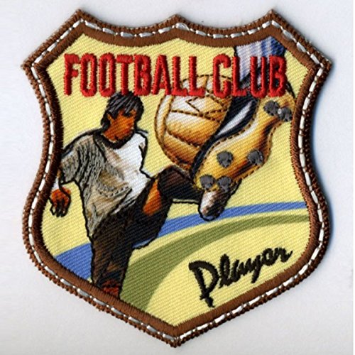 Ecusson thermocollant Vintage Foot Ball Club pour personnaliser votre veste en denim