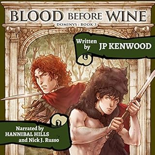 Blood Before Wine Audiolibro Por JP Kenwood arte de portada