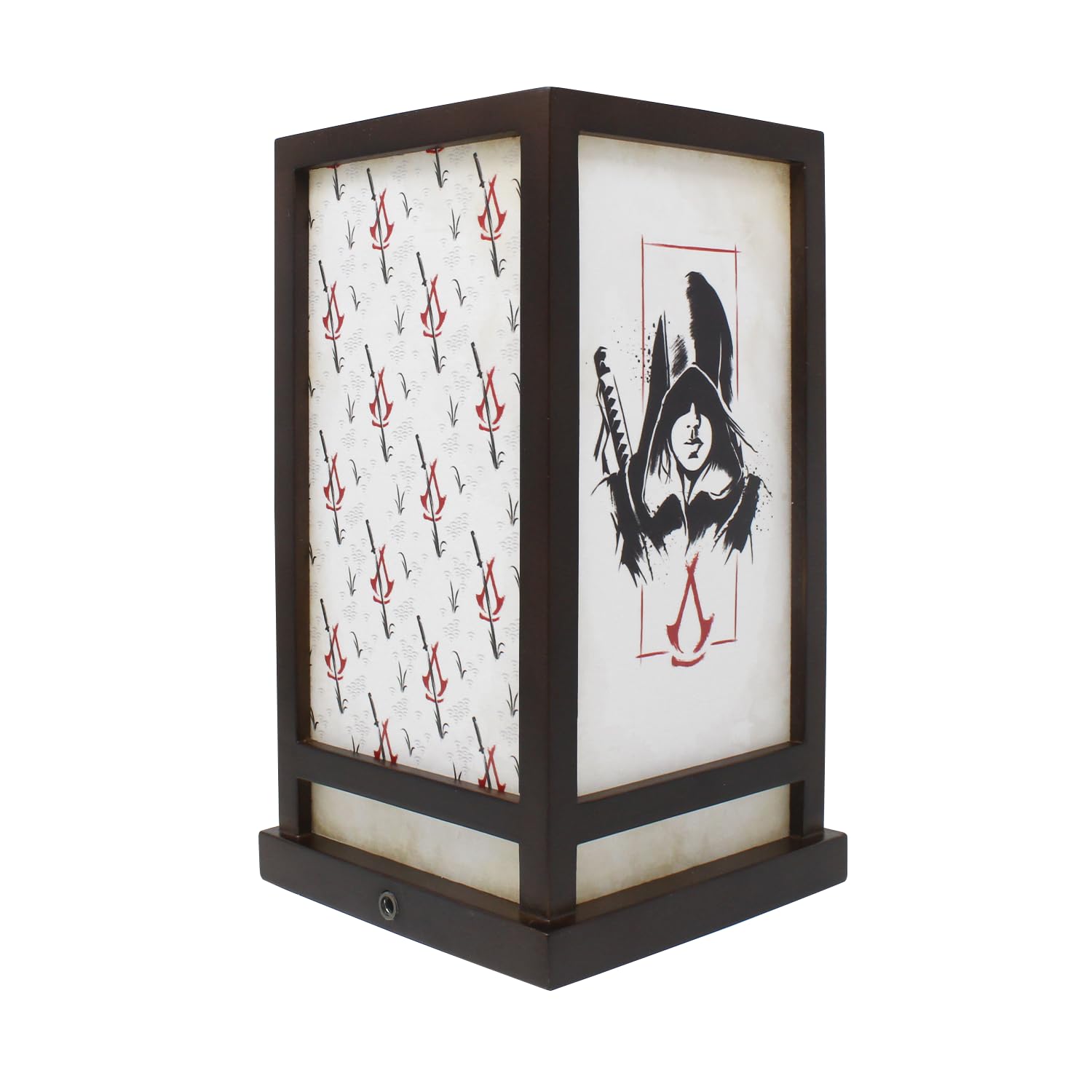 Neamedia The Character Company Lanterne Officielle Assassin's Creed Shadows, Décoration Gaming pour Salon et Bureau, Esthétique Traditionnelle Japonaise, Idée cadeau Noël Anniversaire, Xbox, PS5, PC