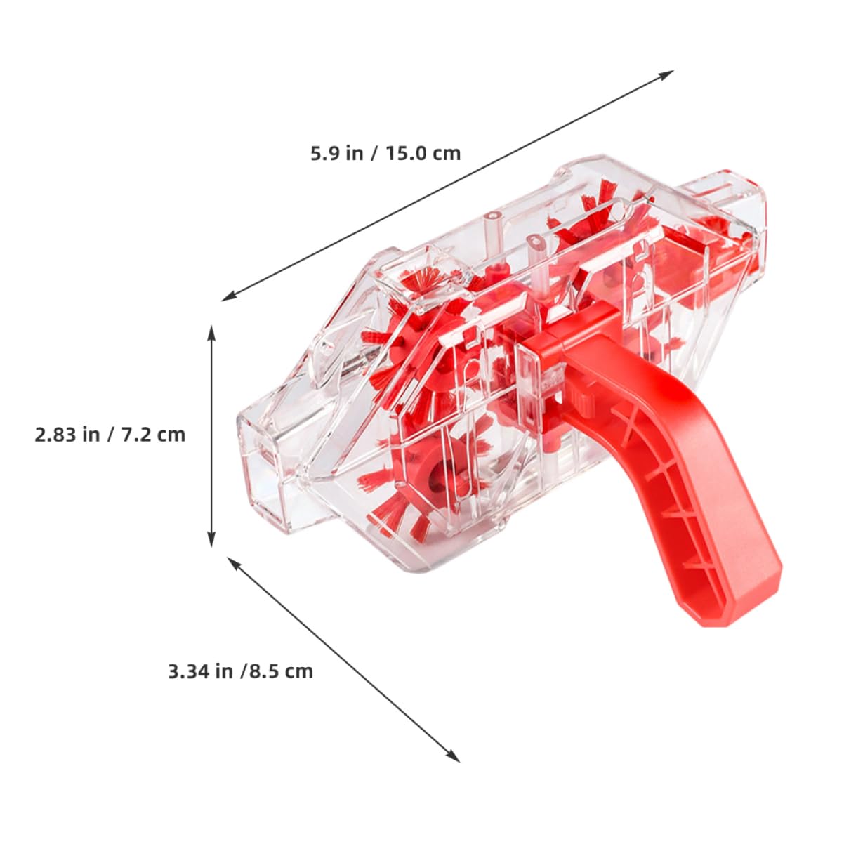 SUPVOX Motorcycle Chain Washer Reusable Bike Chain Cleaning Tool Kit Compact Design for and Versatile Use Bicycles and Motorcycles Removes Grime for Thorough Cleaning