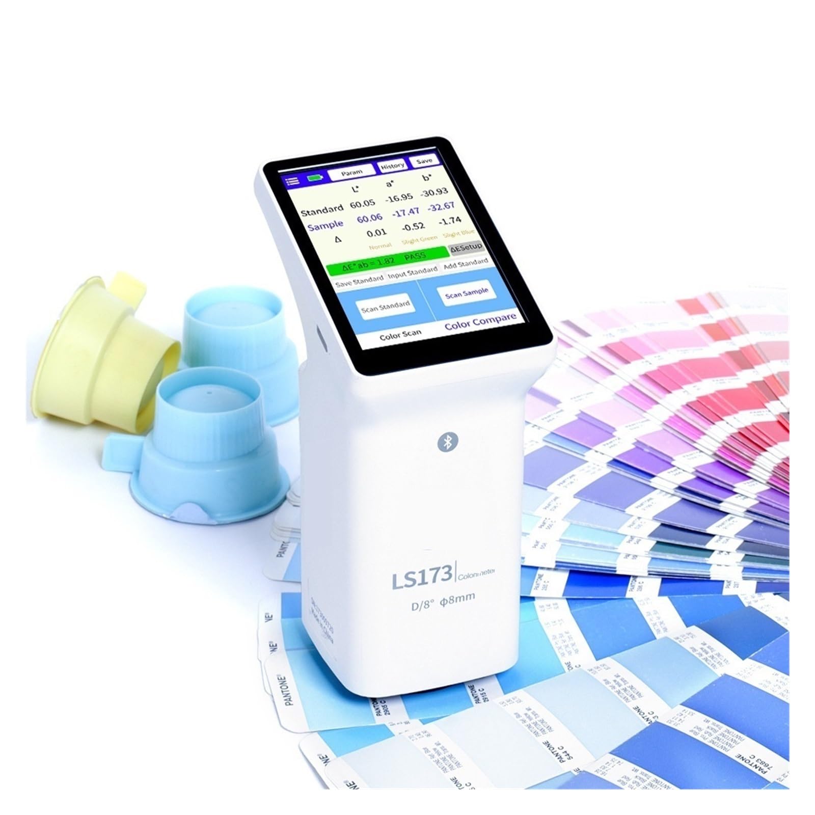 Mthckxjbsuz One Color Spectrometer Portable, Ls173 D/8 Cheap Colorimeter Price Portable Colormeter Handheld Color Meter Digital For Paint