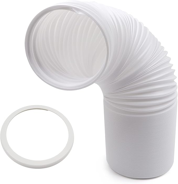 Portable Air Conditioner Hose with Ring, Universal Portable AC Exhaust