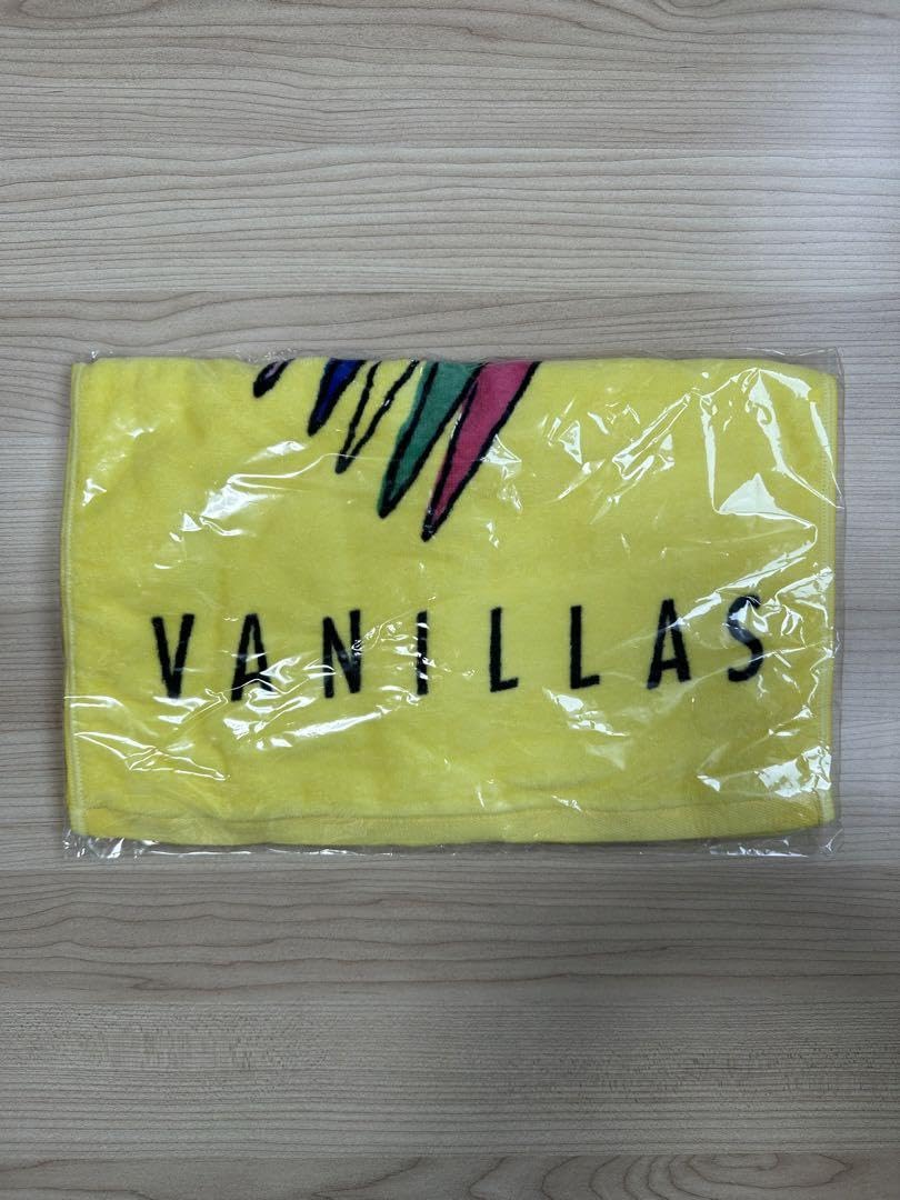 Amazon.co.jp: go!go!vanillas バニラズ ロゴタオル タオル グッズ