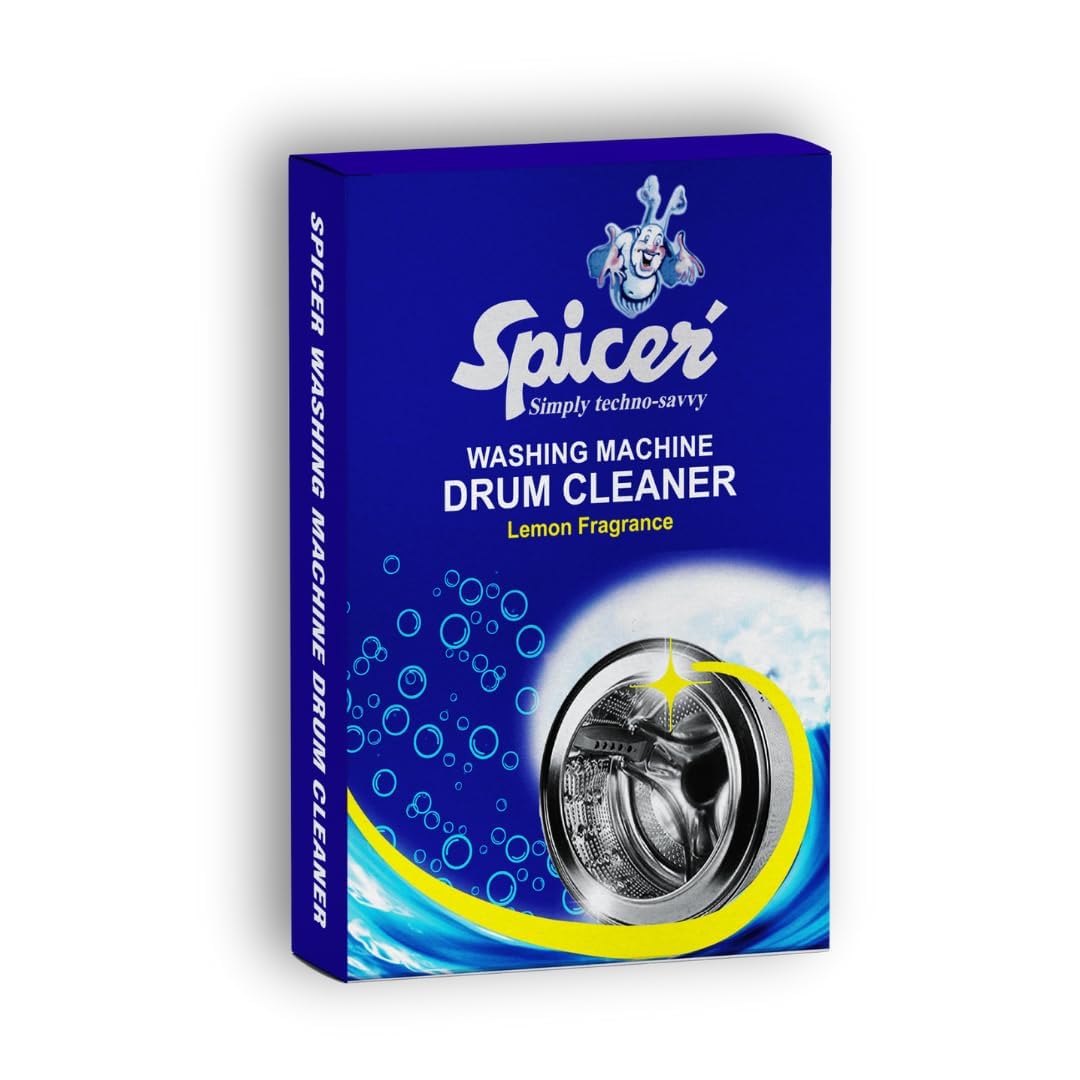 See full amazon price history chart for Spicer Washing Machine Drum Cleaner (Pack of 2) | Front Load Limescale Descaler | With Lemon Fragrance 200gms (100g x 2) Spicer Washing Machine Drum Cleaner (Pack of 2) | Front Load Limescale Descaler | With Lemon Fragrance 200gms (100g x 2) (B0CZM652J7) Amazon Price History, Amazon Price Tracker