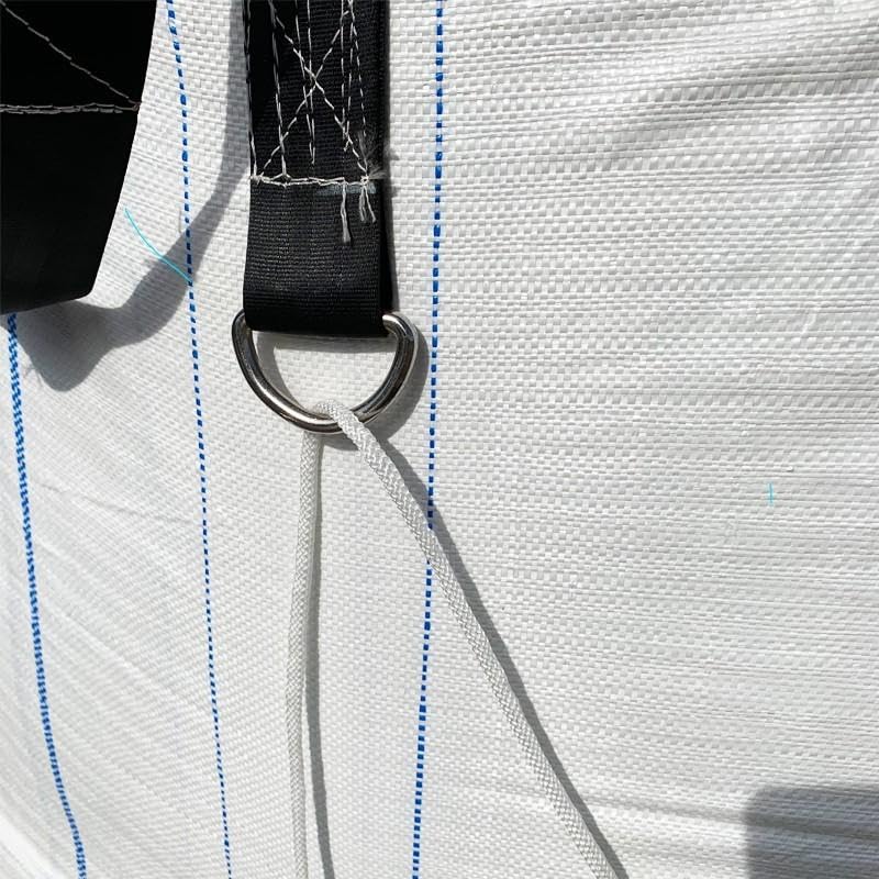 Big Bag Réutilisable 1m³ | GRVS Ultra-Résistant | Sangles Renforcés, Réutilisable 20 fois | Lot de 2 sacs