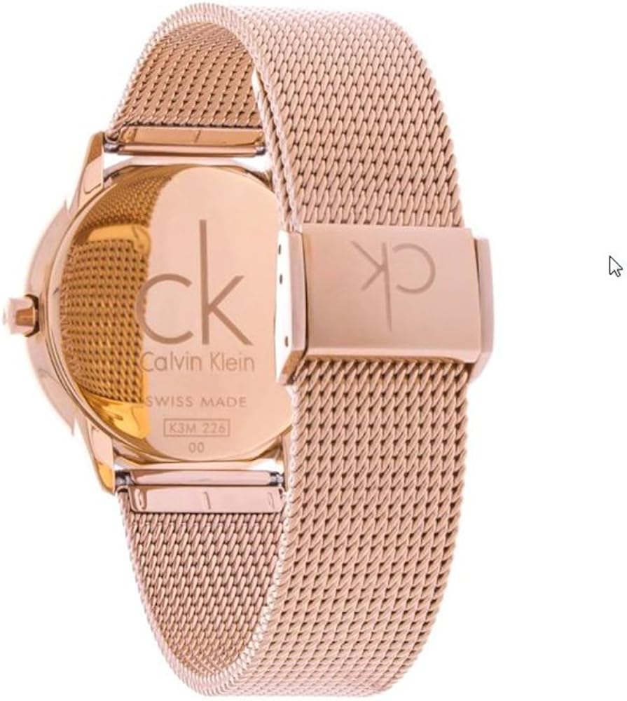 Calvin Klein Orologio Analogico Quarzo Donna con Cinturino in Acciaio Inox K3M2262Y Calvin Klein Orologio Analogico Quarzo Donna con Cinturino in Acciaio Inox K3M2262Y