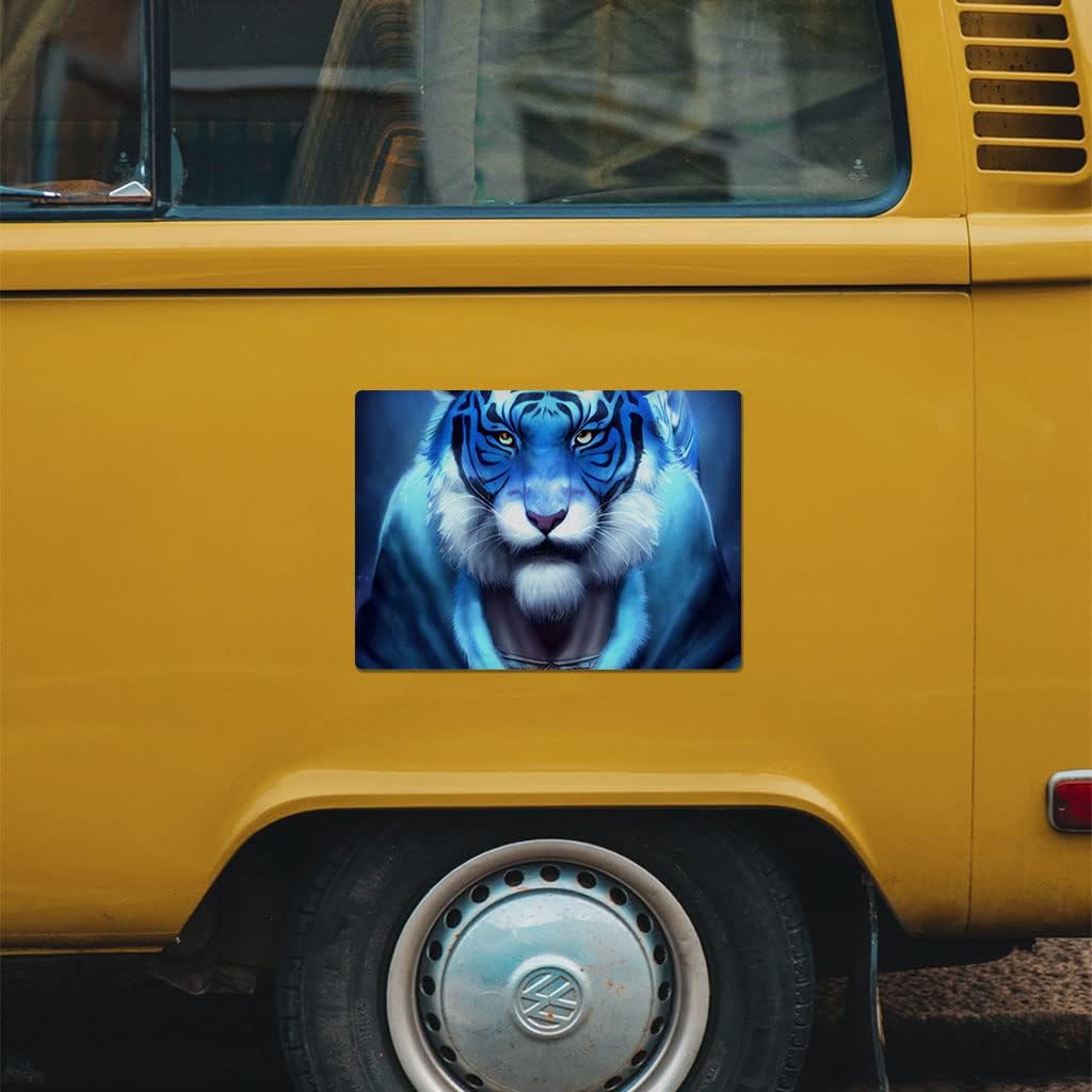 Tiger Car Magnet 2 PCS - Animal Car Magnet - Demon Sticker