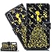 Produktbild HMTECH Galaxy A50 Hülle,Samsung Galaxy A50 Handyhülle Glitzer 3D Schmetterling mädchen Flip Case PU Leder Cover Magnet Schutzhülle Ständer Handytasche für Samsung Galaxy A50,XLL Butterfly Girl
