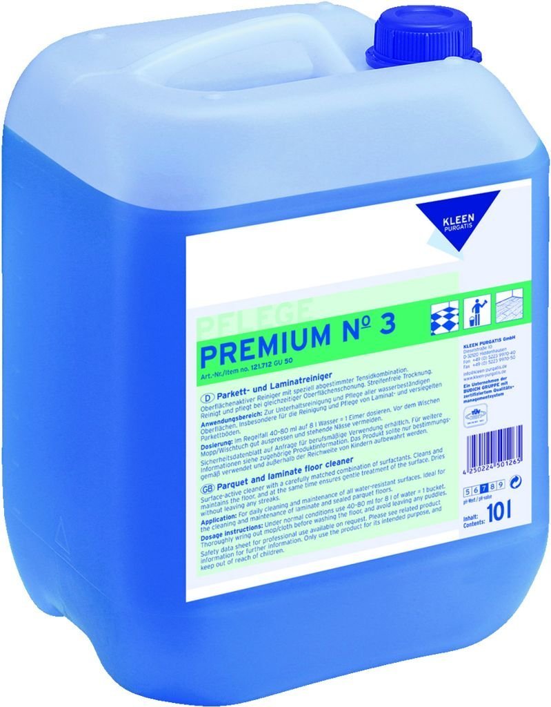 Kleen Purgatis Premium No 3 10 litrów środek do czyszczenia laminatów i parkietów