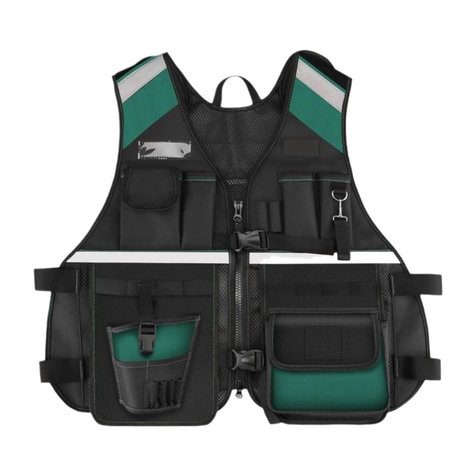 Chaleco para herramientas Electrician Tool Vest Front Pockets Hardware Pouch For Outdoor Workers Construction Maintenance Carpenters Plumbers