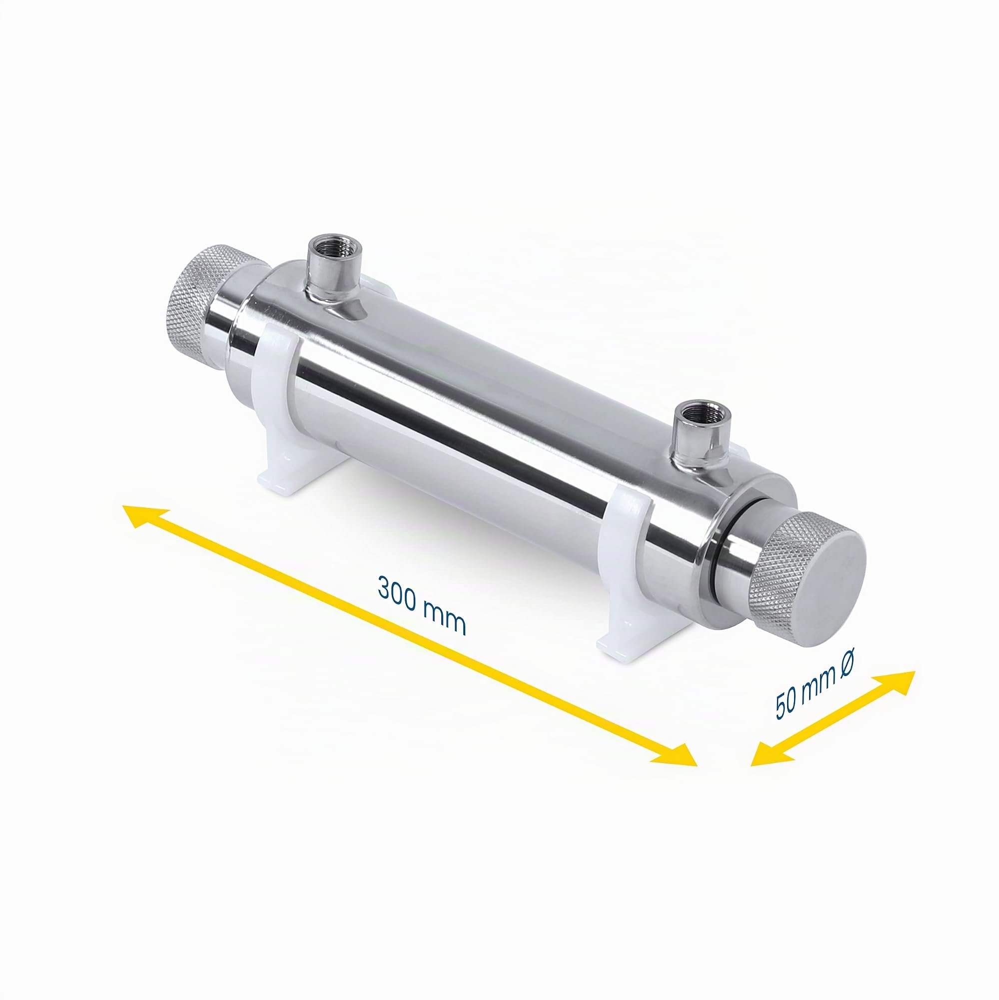 Bellerofonte Sistema de desinfección agua UV 6 watt lampara ultra violeta 2+2 pin esterilización de 2 litros de agua por minuto