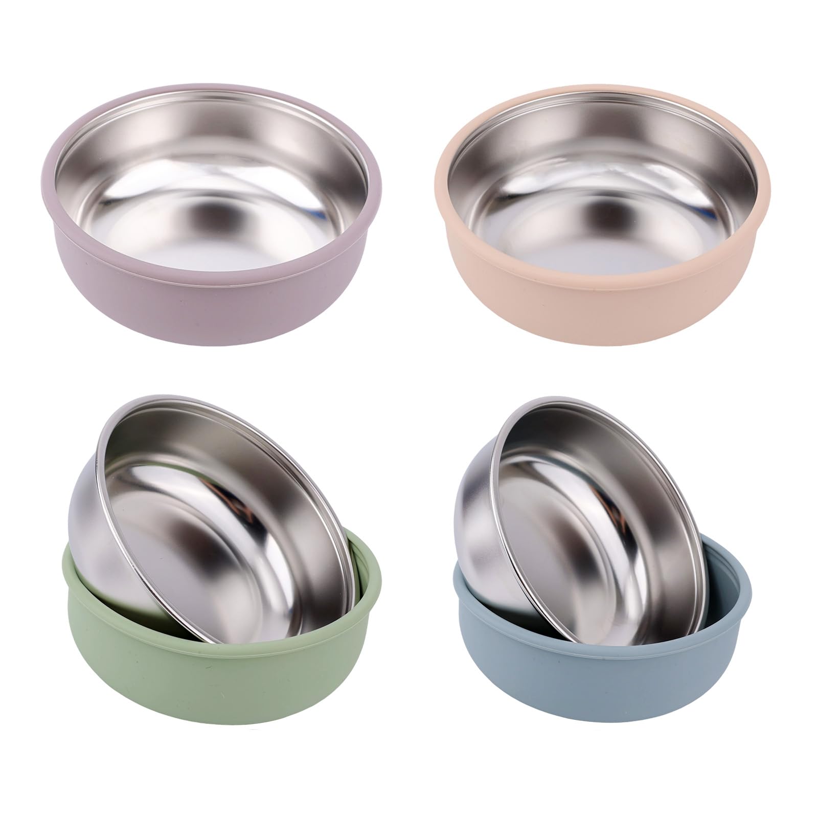 Assiette en acier inoxydable tout-petits BOXOB : pour des pique-niques et repas sereins