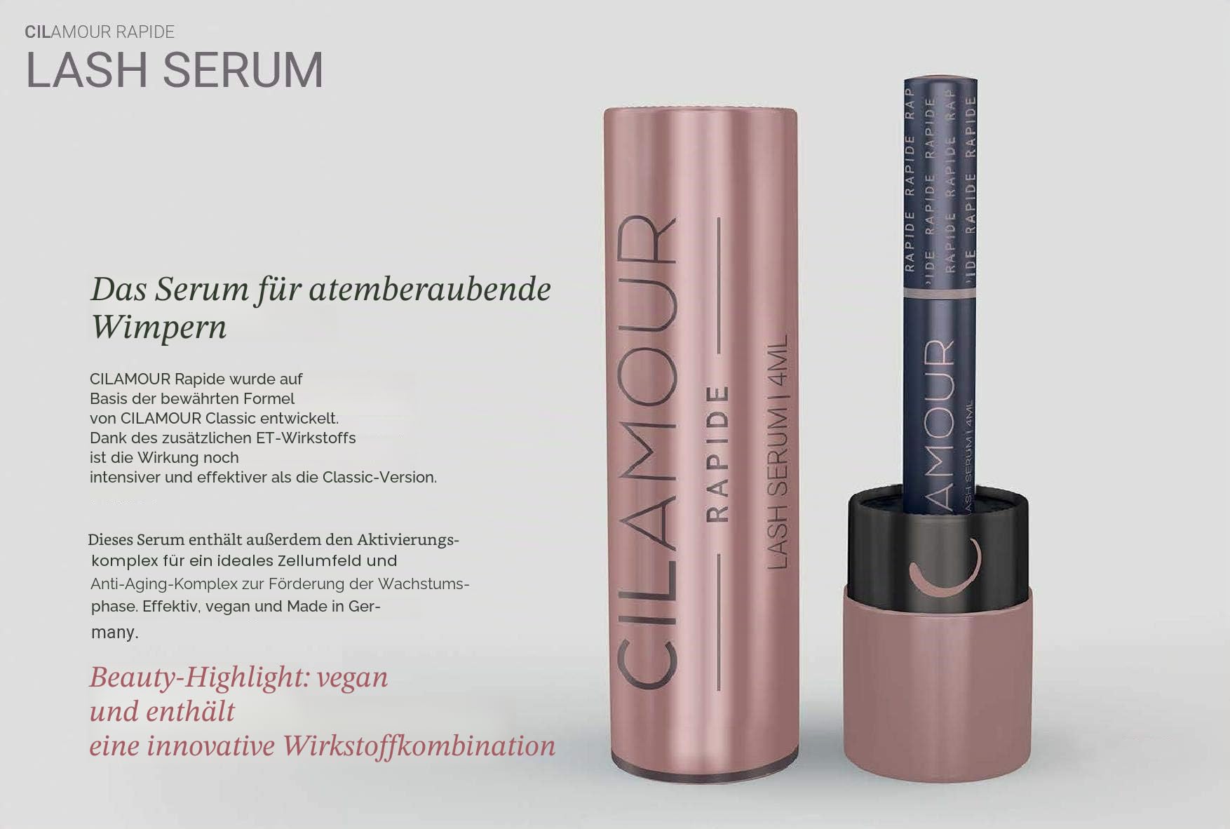 Cilamour Rapide Lash Serum 4 ml