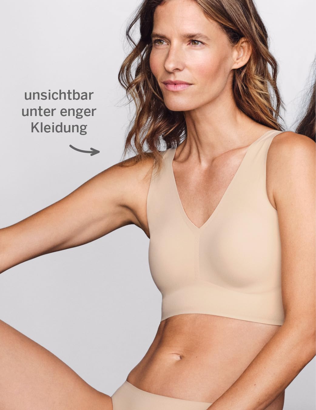 Schiesser Damen Top Trägertop Microware herausnehmbare Pads - 170365