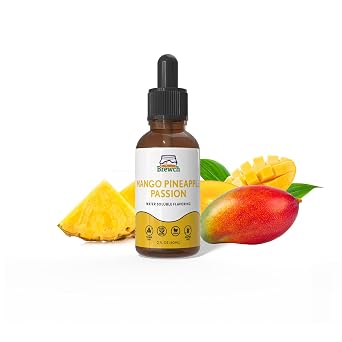 Brewch Mango Pineapple Passion Extract 2oz | Natural Sugar-Free Concentrate