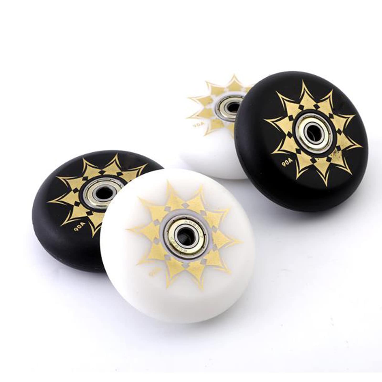 Led Light Up Roller Skate Räder, Skate-Rollen Ersatz, Skateboard-Rollen 8er-Pack Inline Jeder