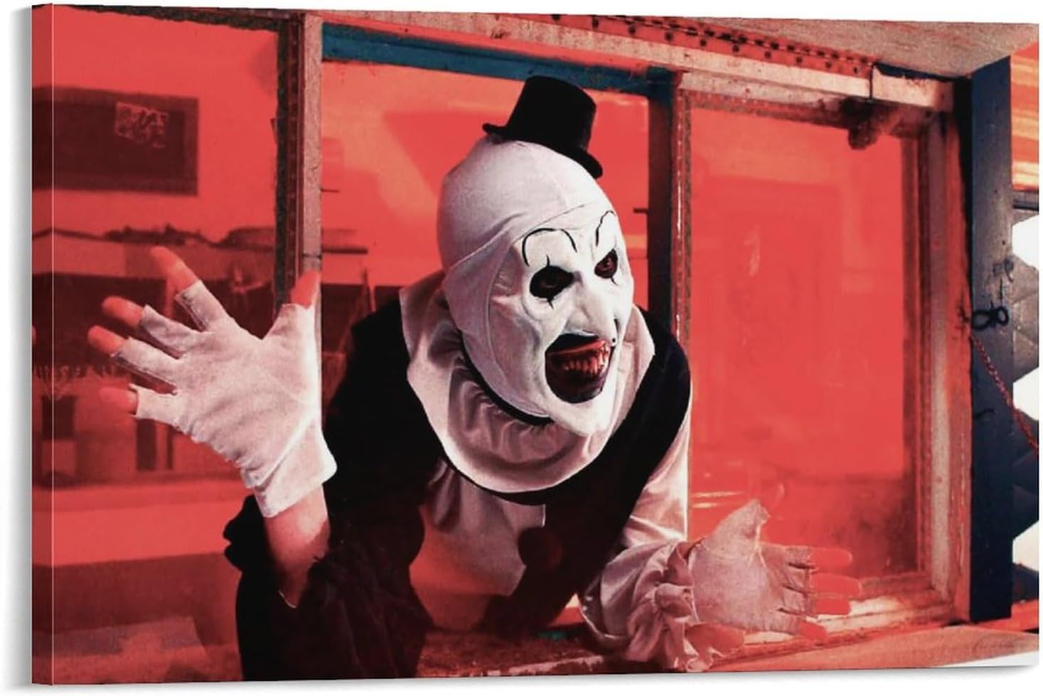 Amazon.com: HUEH Thriller Movie Poster The Clown Halloween Horror Clown ...