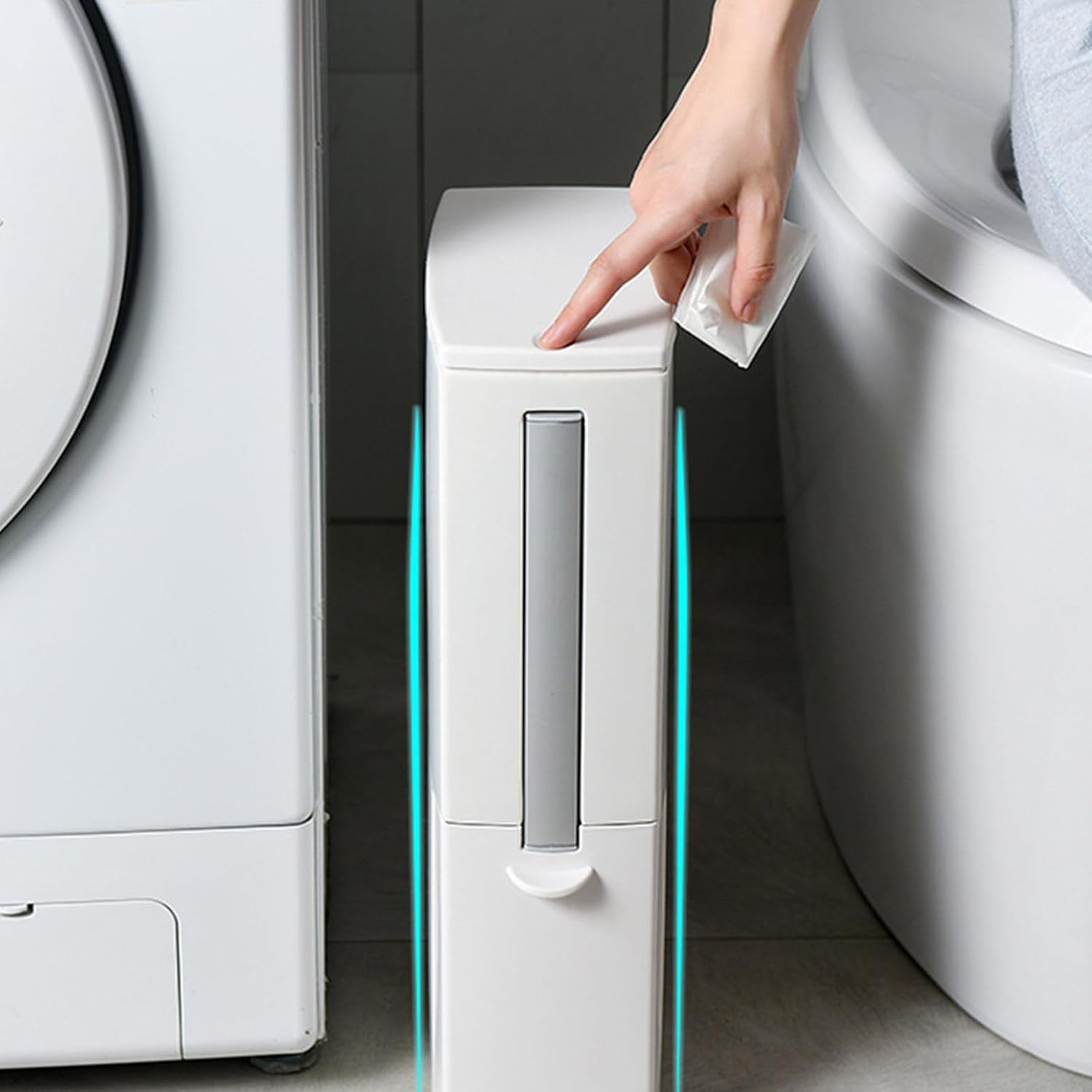 Push Lid Dustbin Trash Can Easy to Waste Bin Waste Solution for Households and Workplaces