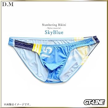Amazon | 15 ナンバリング ビキニ ブリーフ スポーツ メンズ