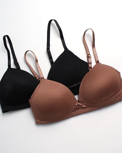 Miniatura 3 de bebe Brasier de entrenamiento para niña, paquete de 4 sujetadores moldeados de microfibra suave (copa Acopa B)