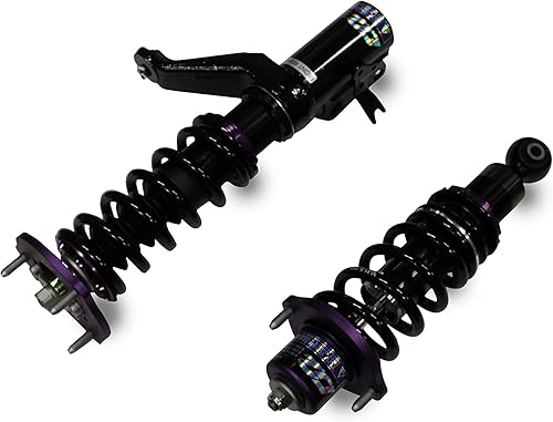 Miniatura 223 de D2 Racing RS Coilovers 36 MANERAS ajustables para 1993-2002 Nissan Marzo
