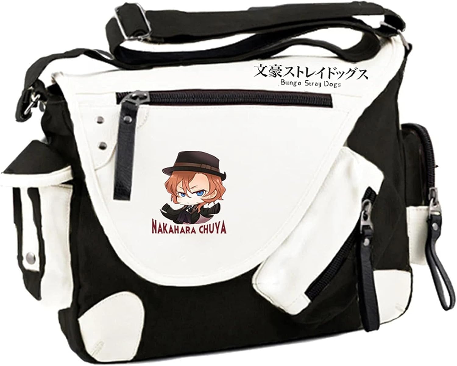 ISaikoy Anime Bungo Stray Dogs Messenger Bag Satchel Crossbody Bag Handbag Shoulder Bag Style12
