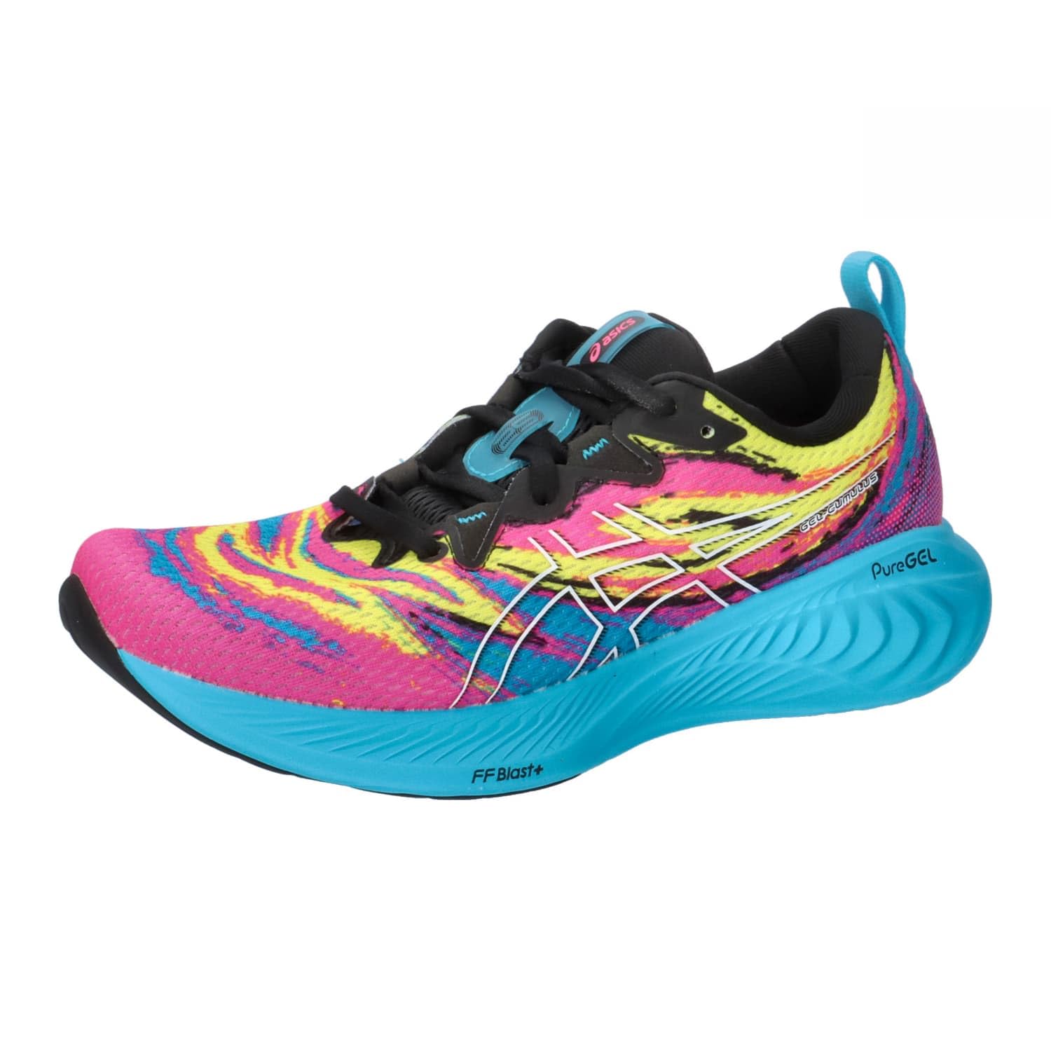 ASICS Cumulus 25 Mujer Zapatos para Correr Turquesa Amarillo
