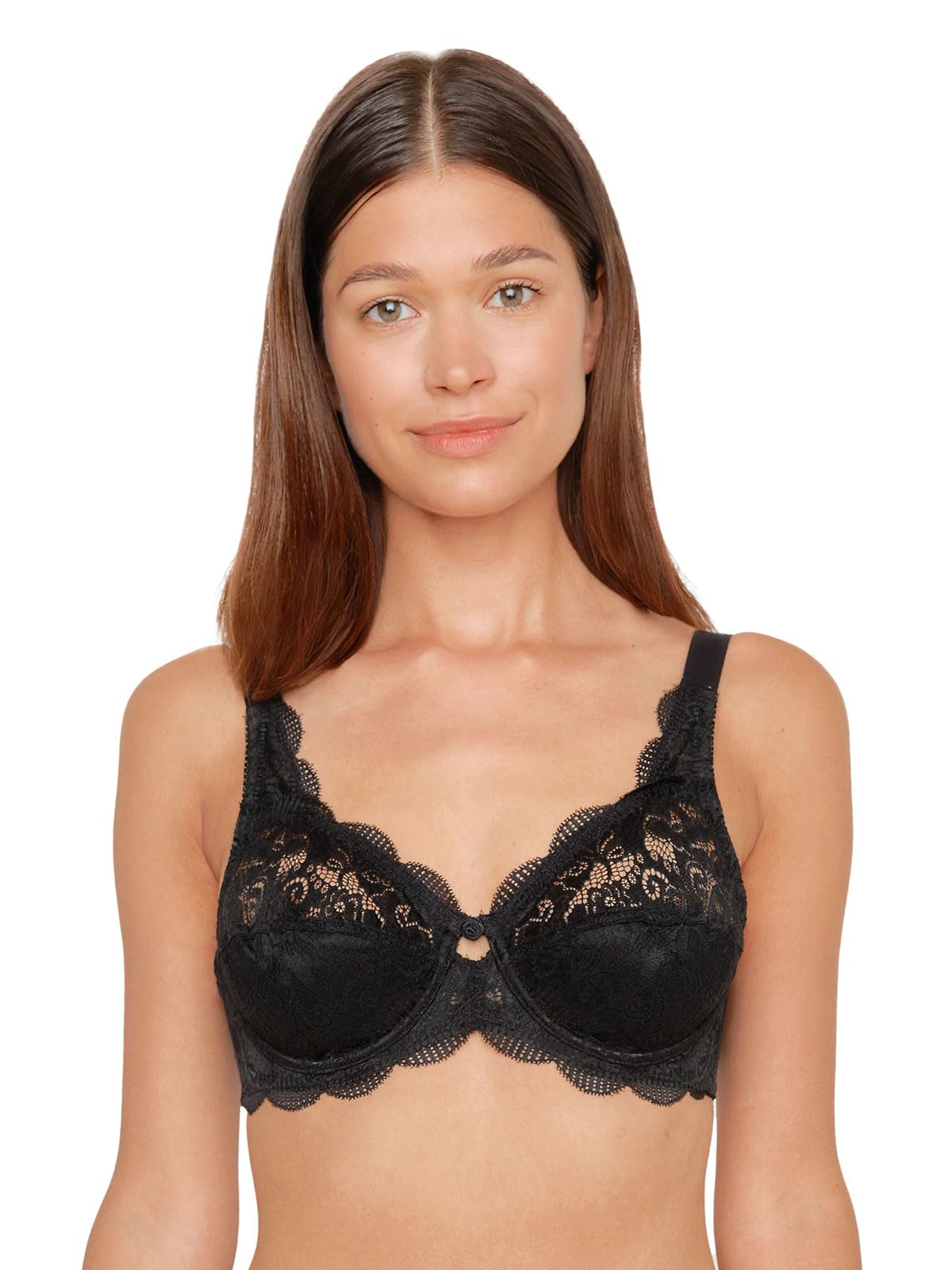 Susa Women's Latina Bra, Black, 40B