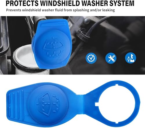Miniatura 5 de GZYF Tapa de depósito de líquido para limpiaparabrisas Tapa de depósito para VW para Audi para Porsche 1K0955455