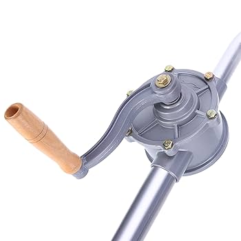 Cocoarm Aluminum Alloy Hand Crank Oil Drum Pump - For Fuel, Lubricating & Cooking Oils