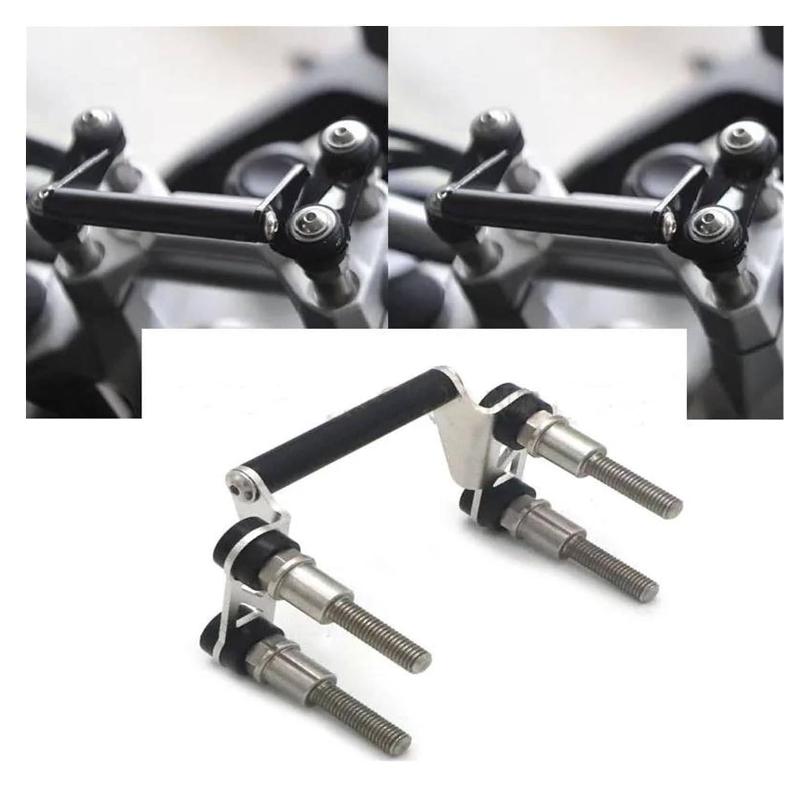 Navigation Mount Replacement Per BMW Per R1200R Per R1200RS Supporto Base Di Adattamento Telefono Barra Trasversale Posizionato Dock Navigatore GPS Moto(Black 2)