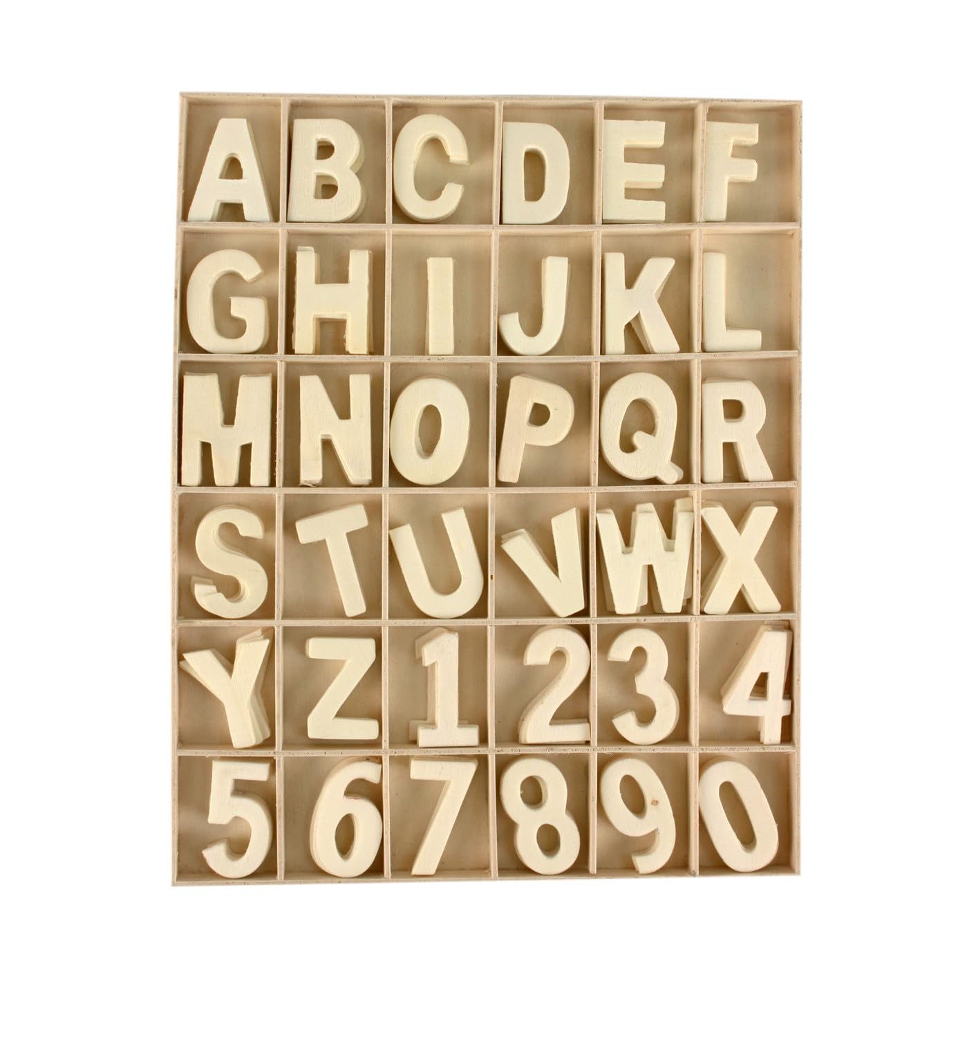 Lettres et chiffres en bois MÉGACRÉA pour décorer la maison et personnaliser vos événements