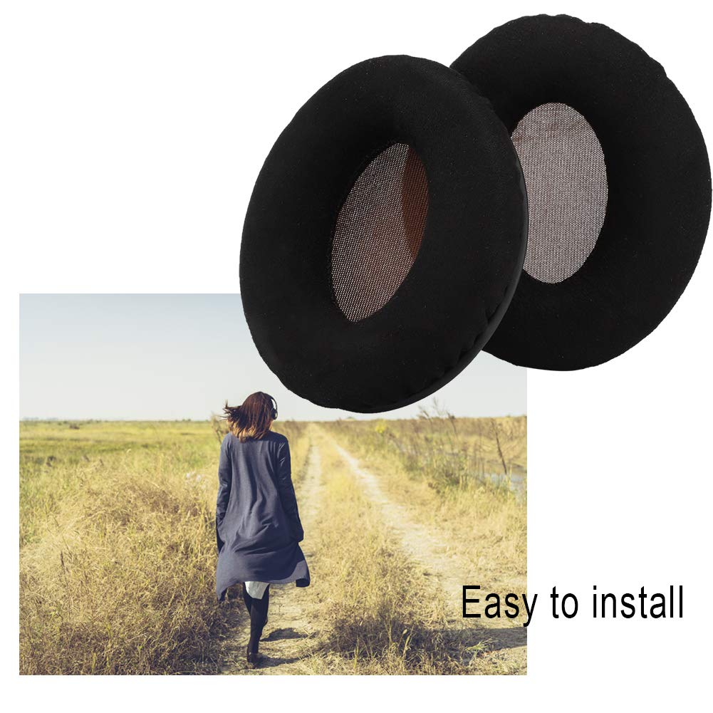 YOUTHINK Replacement Earphone Ear Pads Cotton Cushion for MOMENTUM ON-EAR Black Durable - Image 2