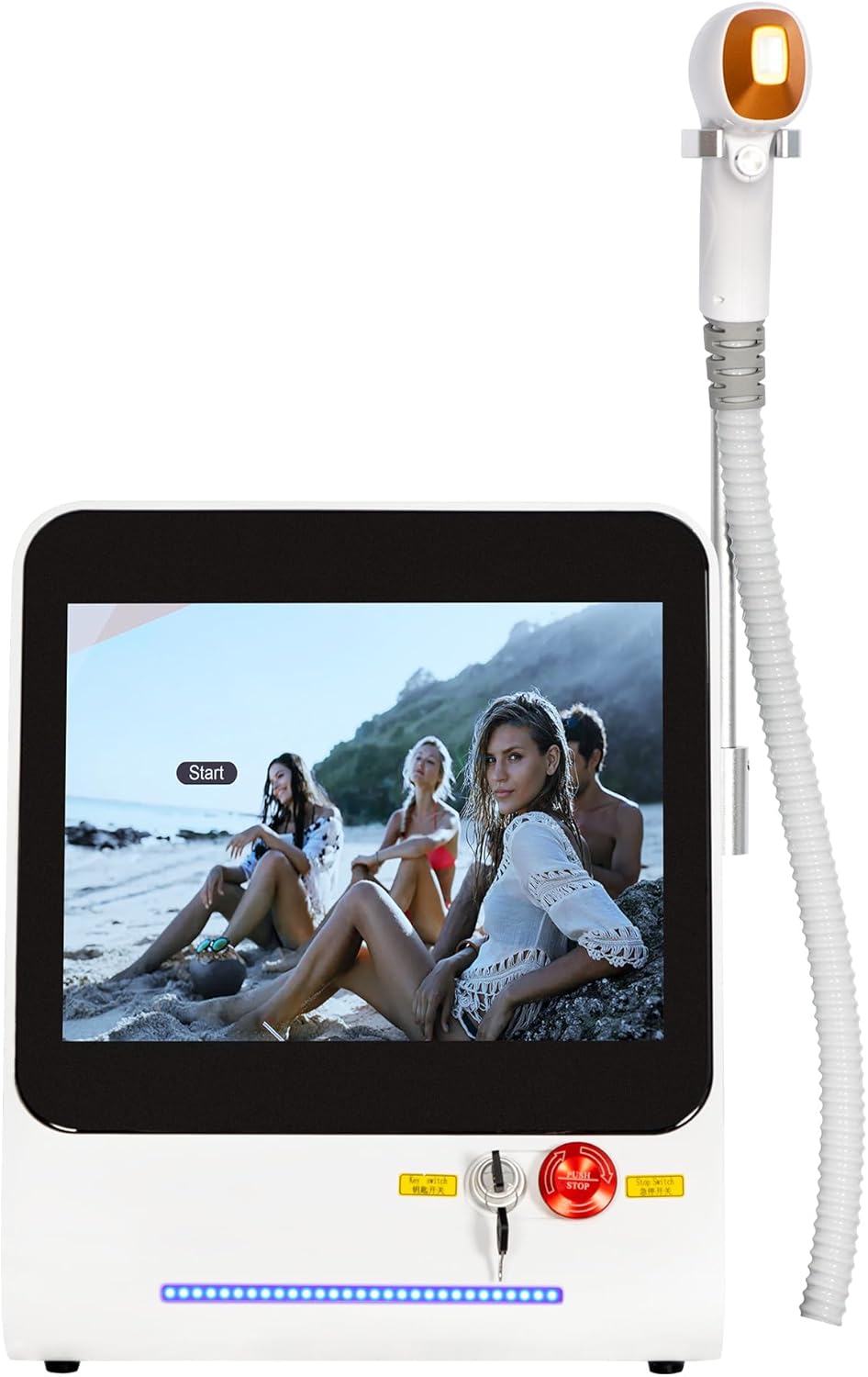 TAIXL 808nm Painless Cooling Hair Removal Device – Home Use, Long-Lasting Hair Reduction, 3 Wavelengths for All Body TAIXL 808nm Painless Cooling Hair Removal Device – Home Use, Long-Lasting Hair Reduction, 3 Wavelengths for All Body