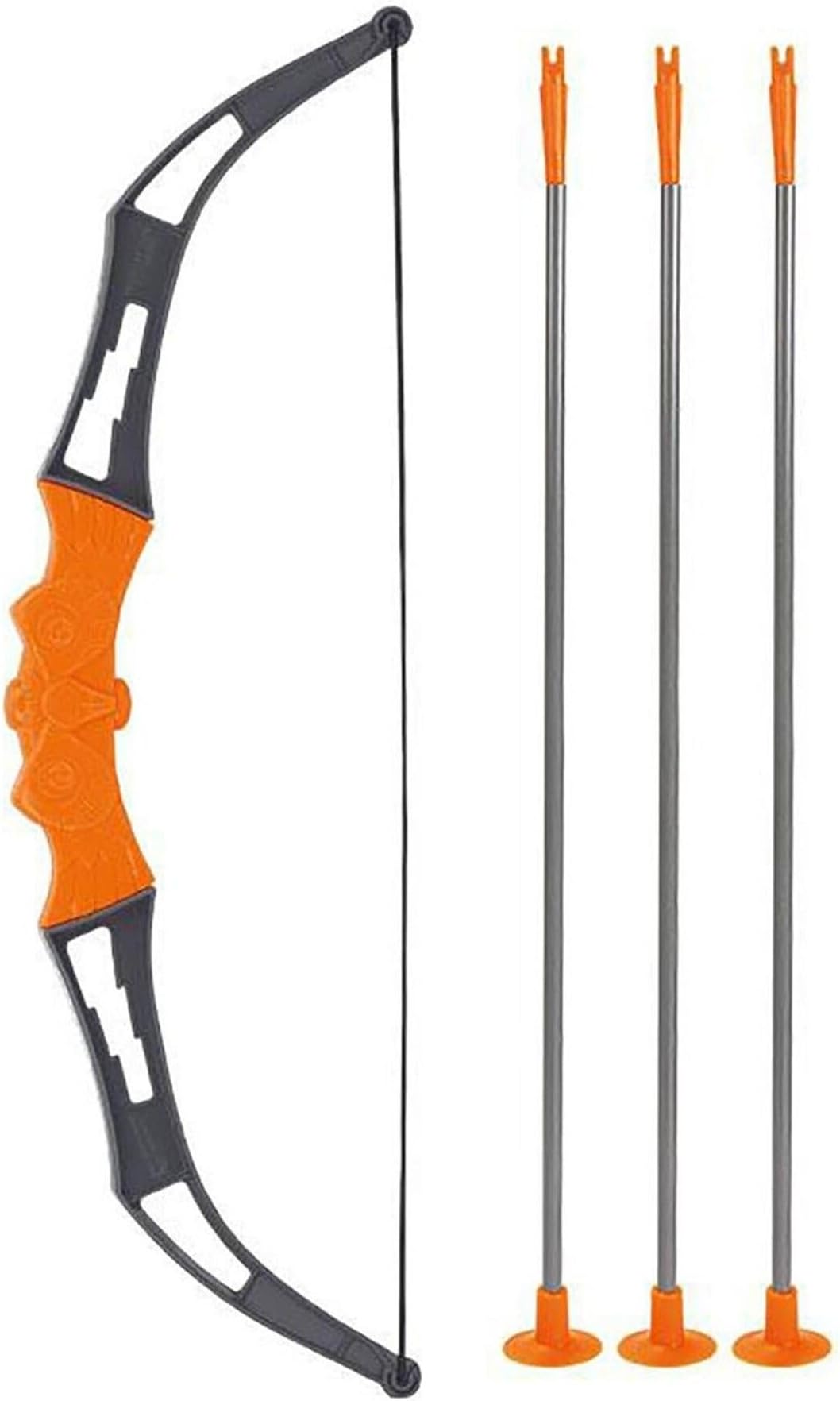 MINISO Archery Set, Toy Bow with Arrows Suction Cup, Archery Game with 3 Arrows