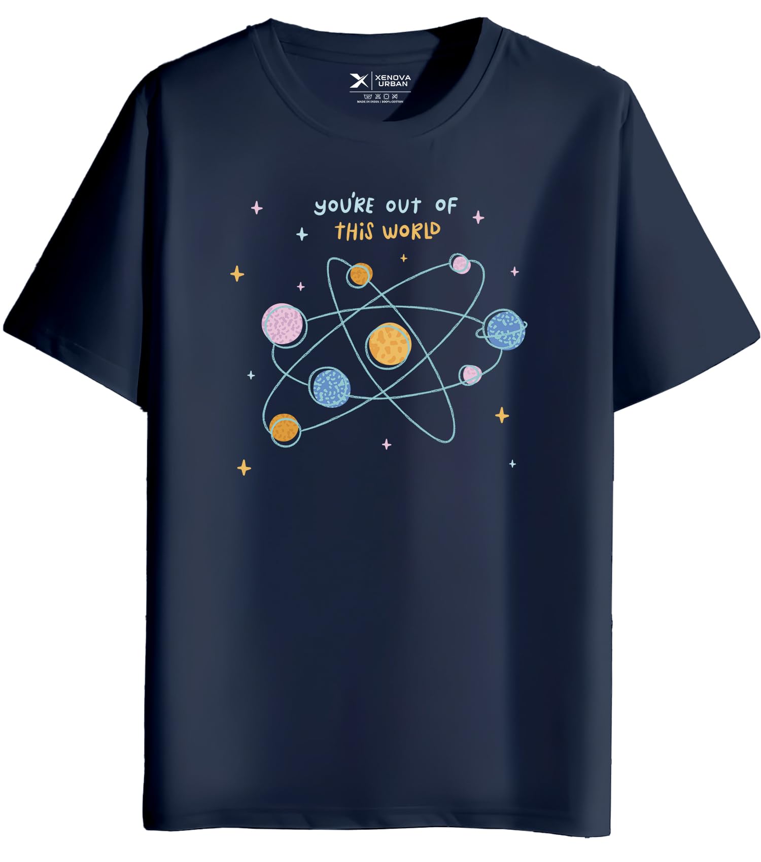 XENOVAURBAN Men's Graphic Printed RN-OOTW Round Neck Regular and Plus Size Cotton T-Shirt-picture-18