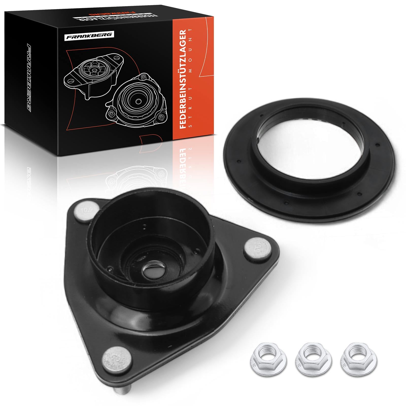 Frankberg Soporte del amortiguador del eje delantero izquierdo y derecho | 4060A417; Compatible con: Outlander III GFW GGW ZJ ZK ZL