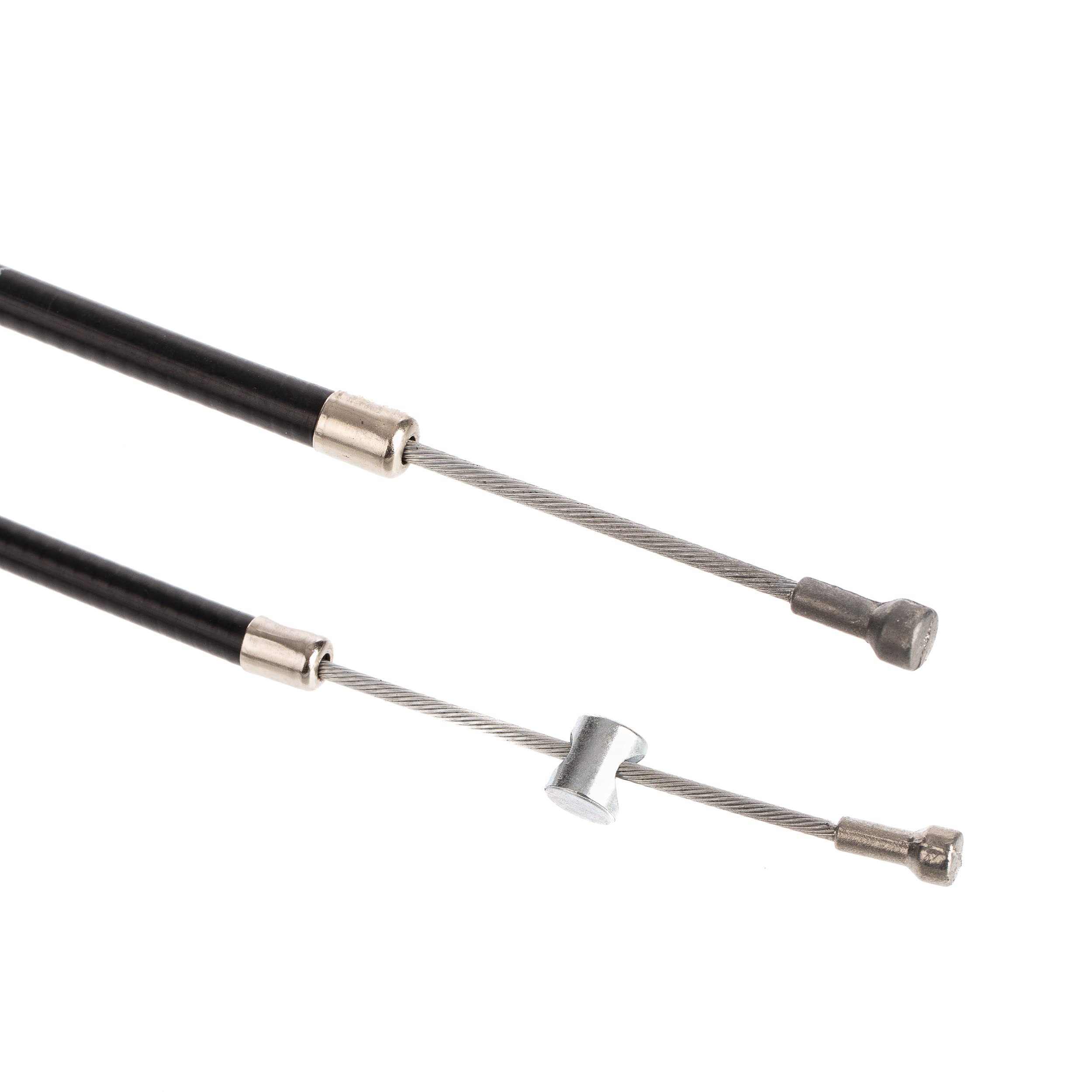 Bowdenzug-Set in Schwarz, Enduro + 100mm Überlänge - Simson S51, S70, S53, S83