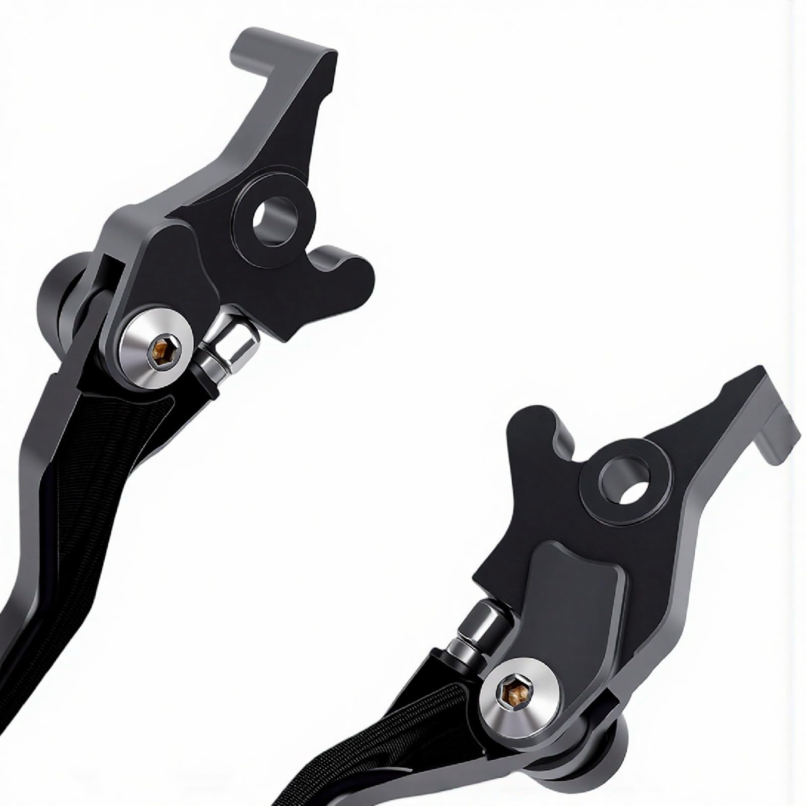 Cocoarm Leva Frizione Freno Elettrica per Bici da Cross, Leva Maniglia Freno Regolabile in Lega di Alluminio, Finitura Anodizzata, Funzionamento Regolare, Frenata Efficiente, Sostituzione Diretta