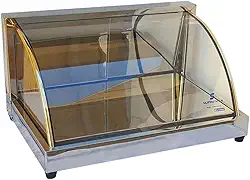 Estufa fria Vitrine expositor Gelo-x bolos doces 68,5cm c/ 12 Placas Gelo-x Supritecs