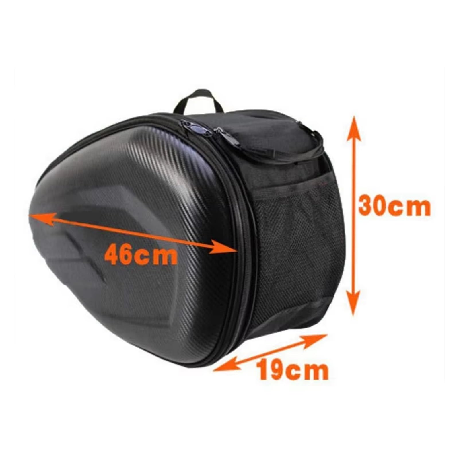 Borse Viaggio Per Casco Moto Corsa Impermeabile Per Valigie Un Paio Impermeabili Borse Da Sella Per Moto(Pu and plastic)