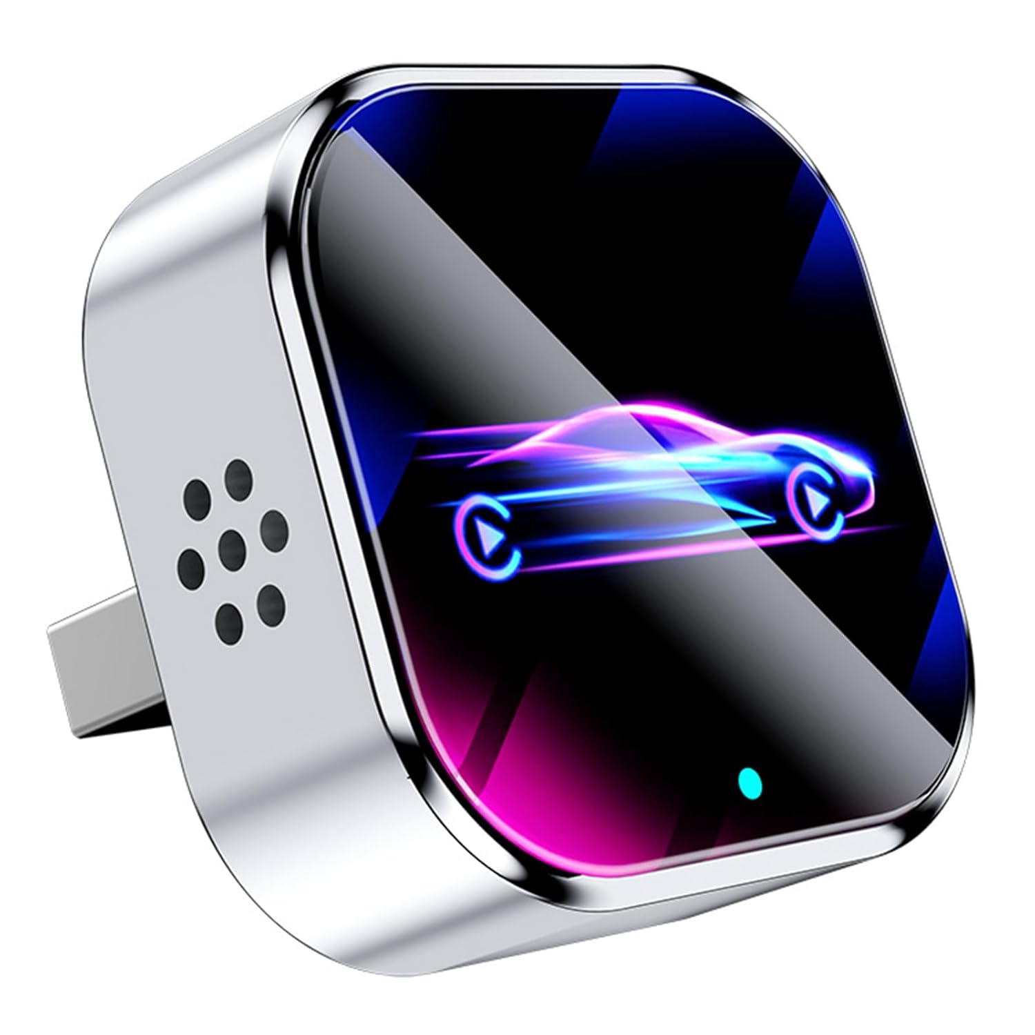 Wireless CarPlay Adapter for iPhone, 2025 Upgrade Convert Wired to Wireless Car Play Dongle, Mini Size USB Design for Apple CarPlay Adapter,...