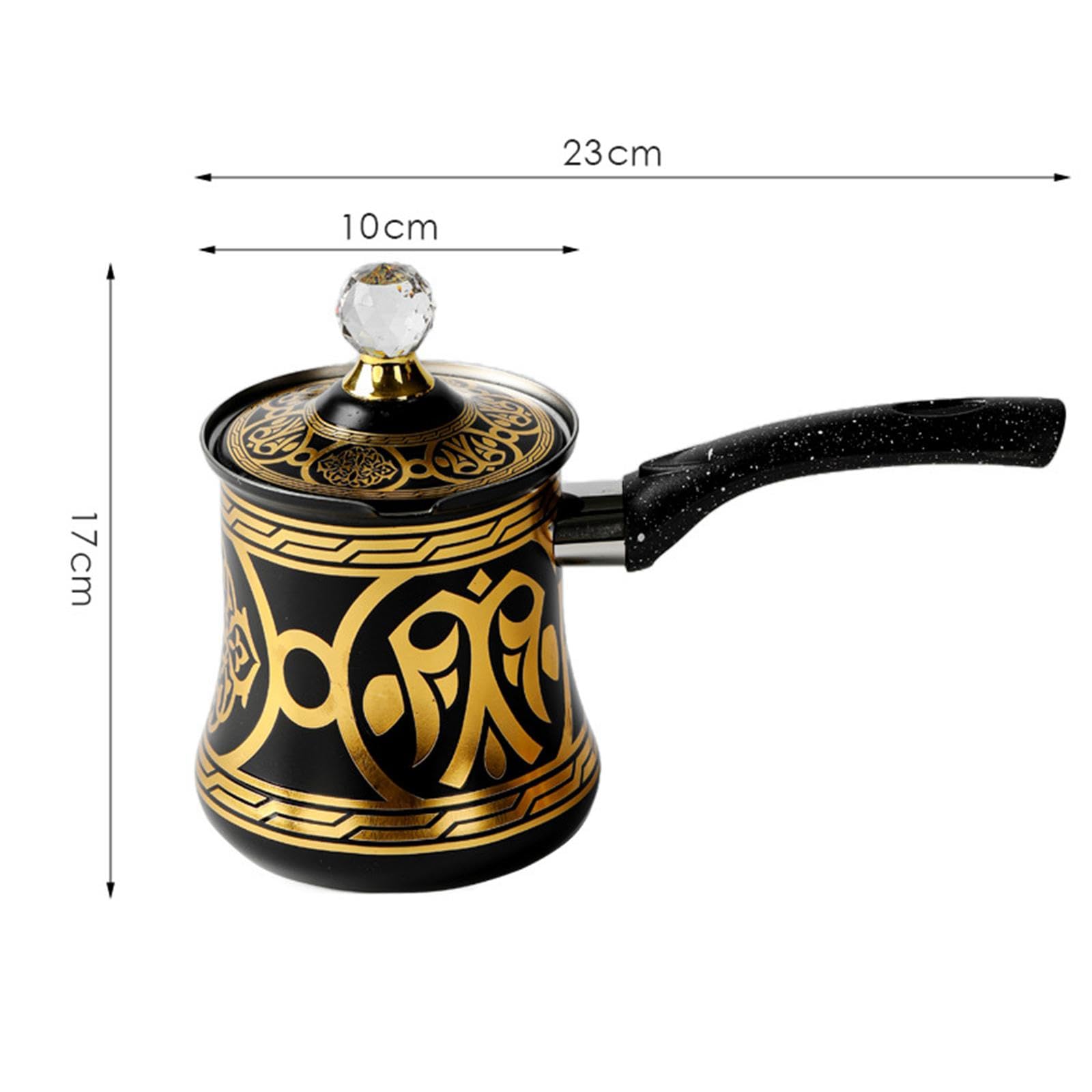 Cafetera Multifuncional, Portátil, También Se Puede Usar como Chocolatera, Fácil de Limpiar, con Asa Y Accesorios, 750 ml