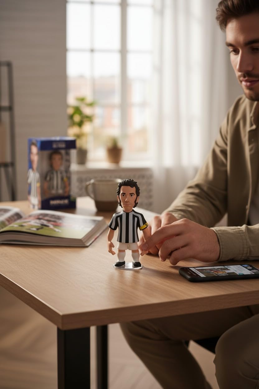 MINIX COLLECTIBLE FIGURINES Alessandro Del Piero Official 12 cm Football Stars Model – Italy Azzurri & Juventus Legend Editions – Detailed PVC Display Figure for Collectors & Fans - Image 3