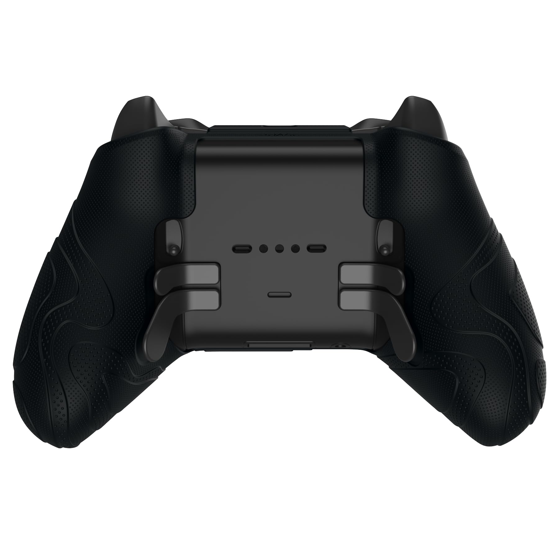 PlayVital Coque Manette pour Xbox Elite Series 2 Core avec Capuchon Joystick,Housse Protection pour Xbox Elite 2 Controller Cover Skin Silicone-Noir,Édition Mountain Range