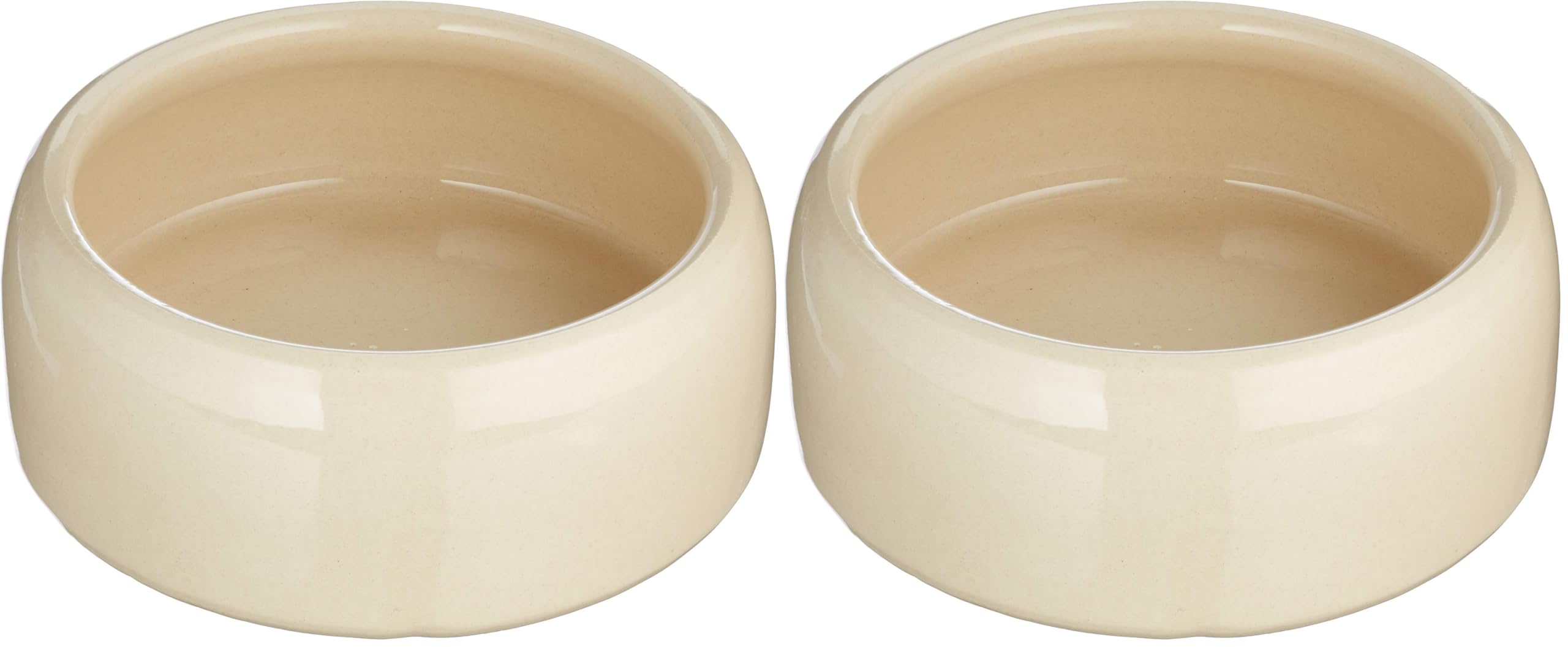 Nobby Mangeoire en Terre Cuite pour Rongeur Naturel Diamètre 12 cm (Lot de 2)