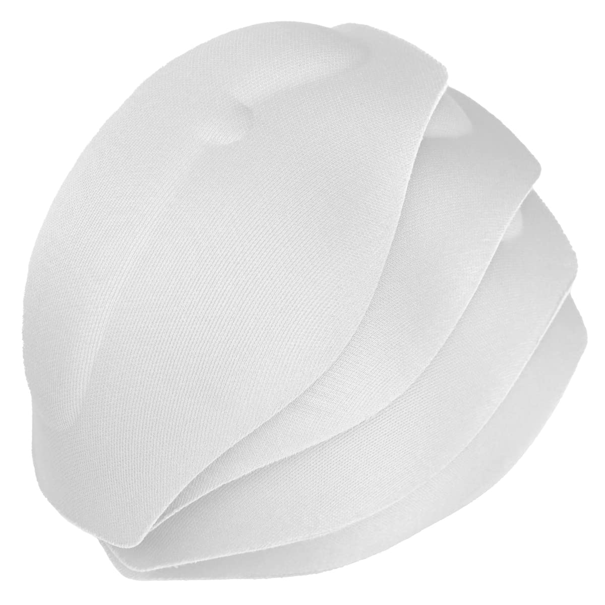 Pack of 4 Men Enlarge Front Pad Protection Sponge Enhancement Cup Pouch Pad (White)-image-15