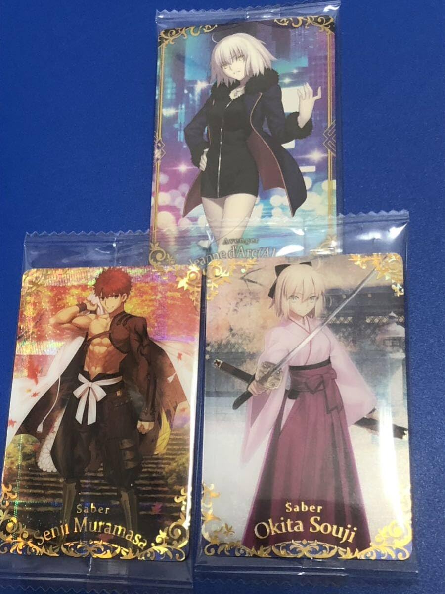 Fate FGO ウエハース カード 沖田 ジャンヌ などの Amazon.co.jp: FGO ウエハース カード 沖田総司 千子村正 ジャンヌ