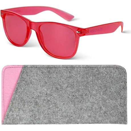 Dark Pink Therapy Glasses: Revolutionizing Wellness with Chromotherapy